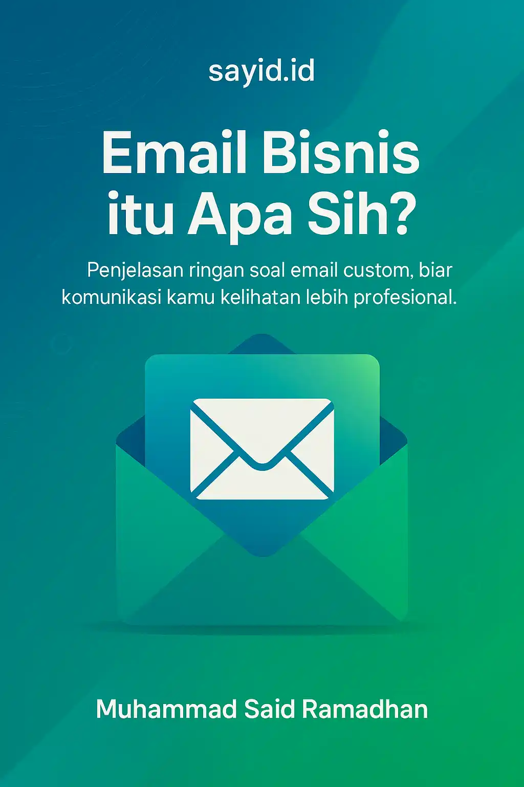 Email Bisnis & Server itu Apa Sih?